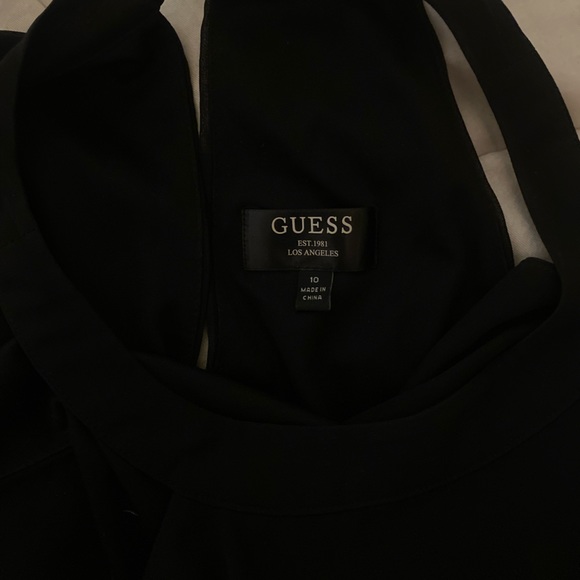 Guess Black Mini Dress, Size 10 - Picture 4 of 6